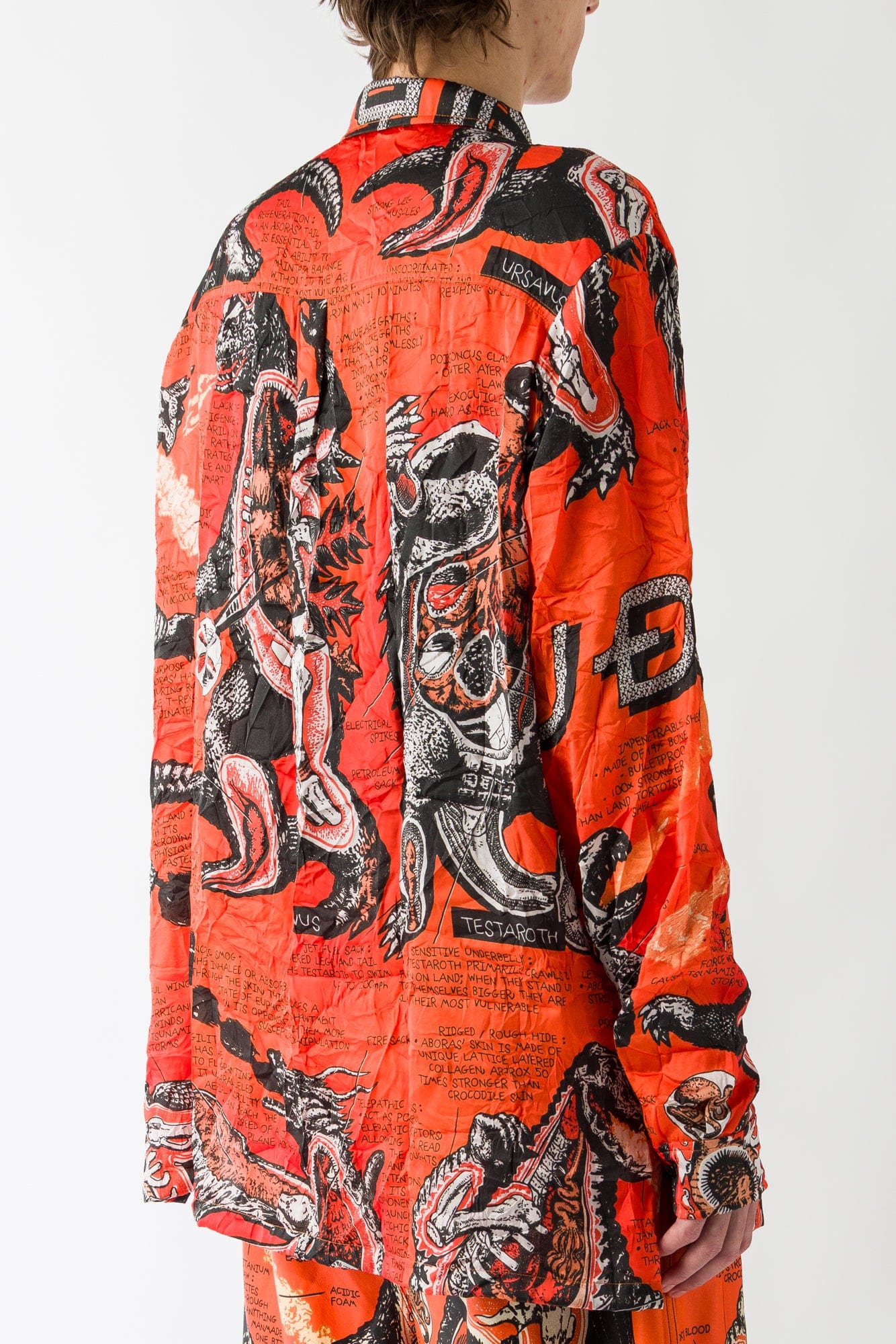 Lu'u Dan Misfit Long Sleeve in Kumquat