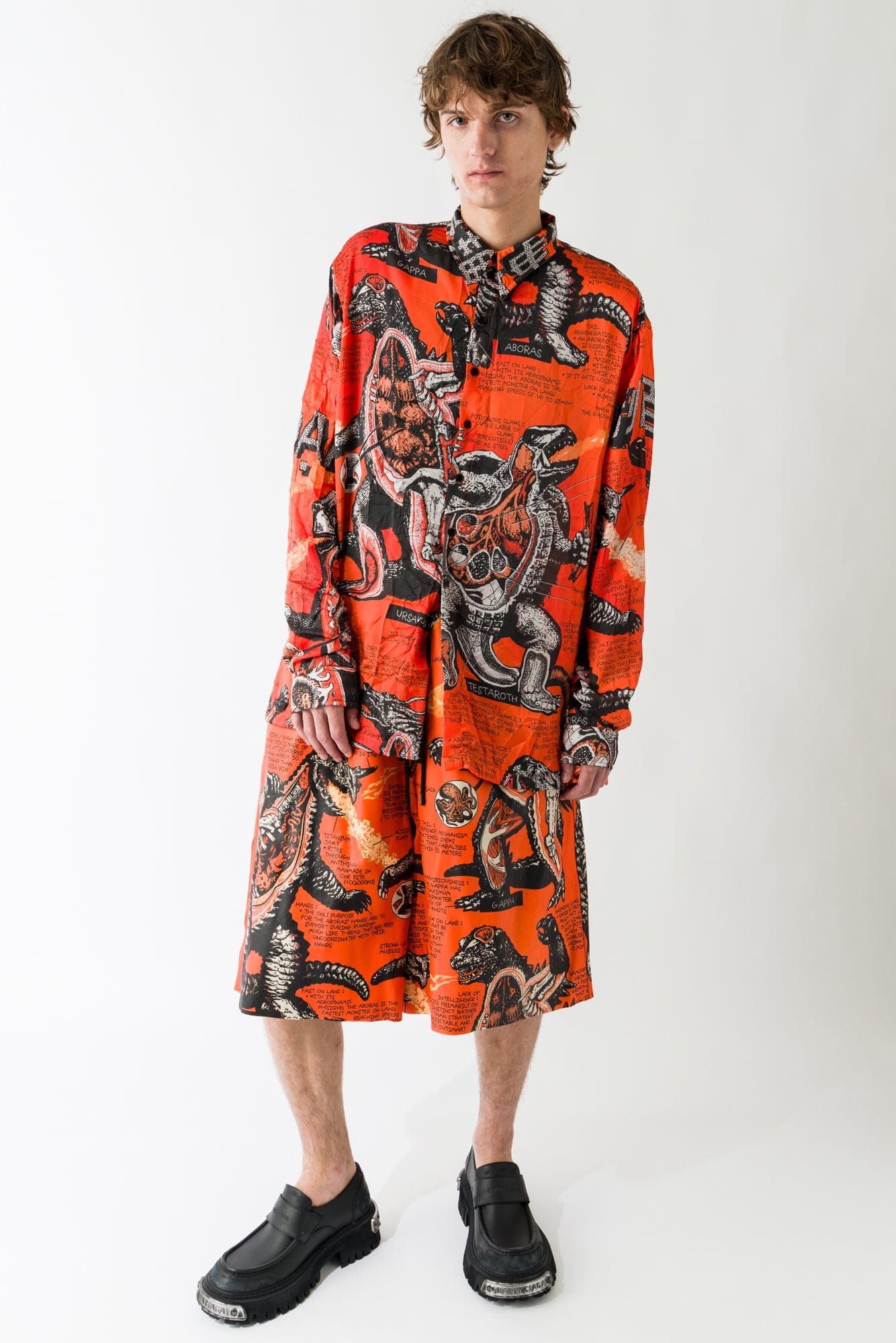 Lu'u Dan Misfit Long Sleeve in Kumquat