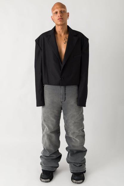 Lu'u Dan Slashed Blazer full look