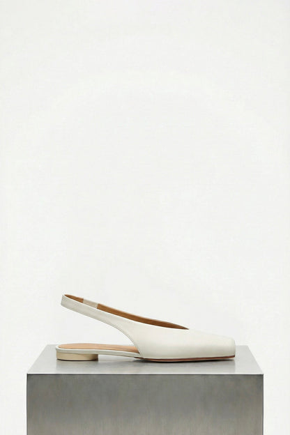 MM6 Slippers in White