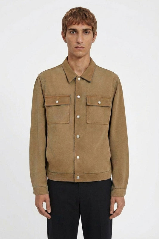 MM6 Sports Jacket in Tan