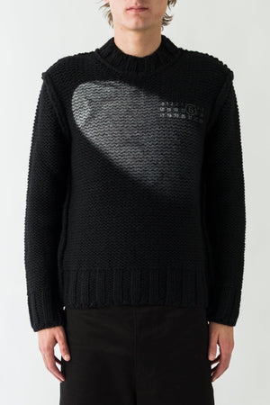 MM6 Crewneck Spotlight Sweatshirt