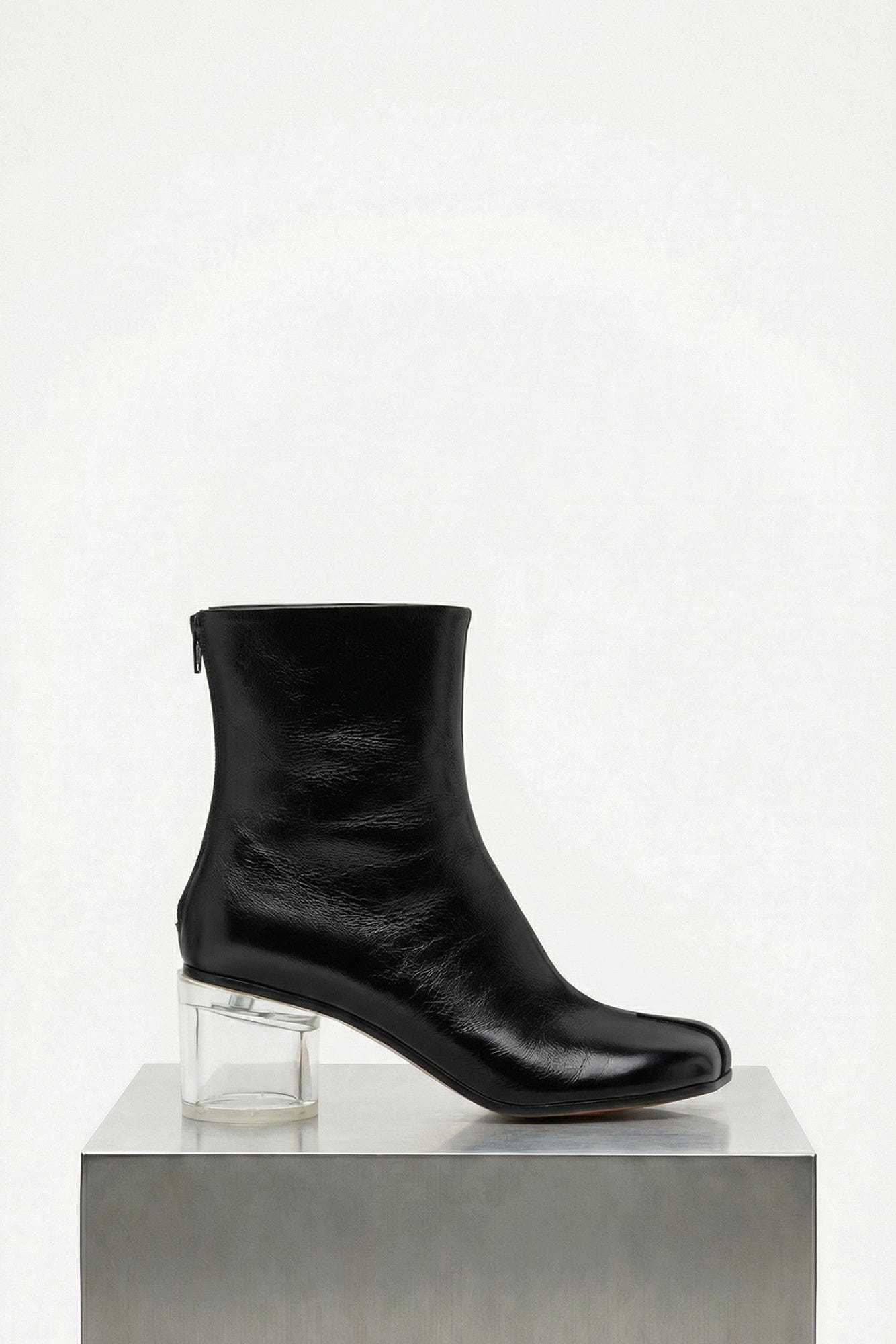 MM6 Heeled Boots in Black