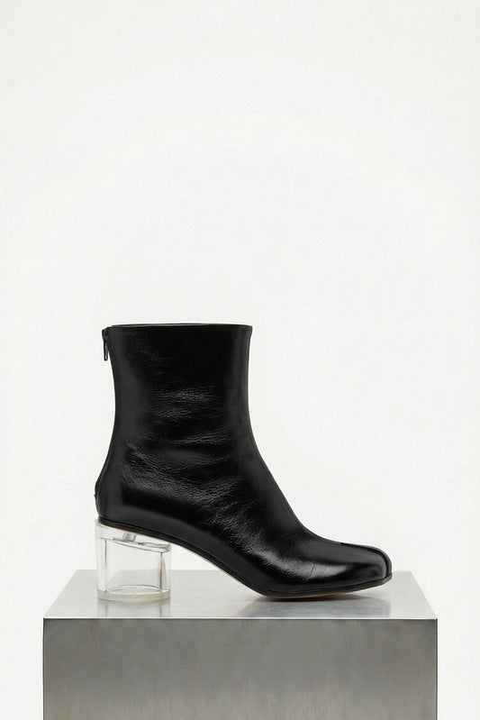 MM6 Heeled Boots in Black