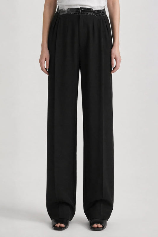 Maison Margiela Black Trousers SS26