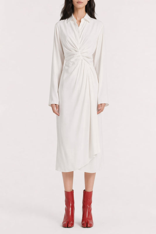 Maison Margiela Collared Midi Dress SS26