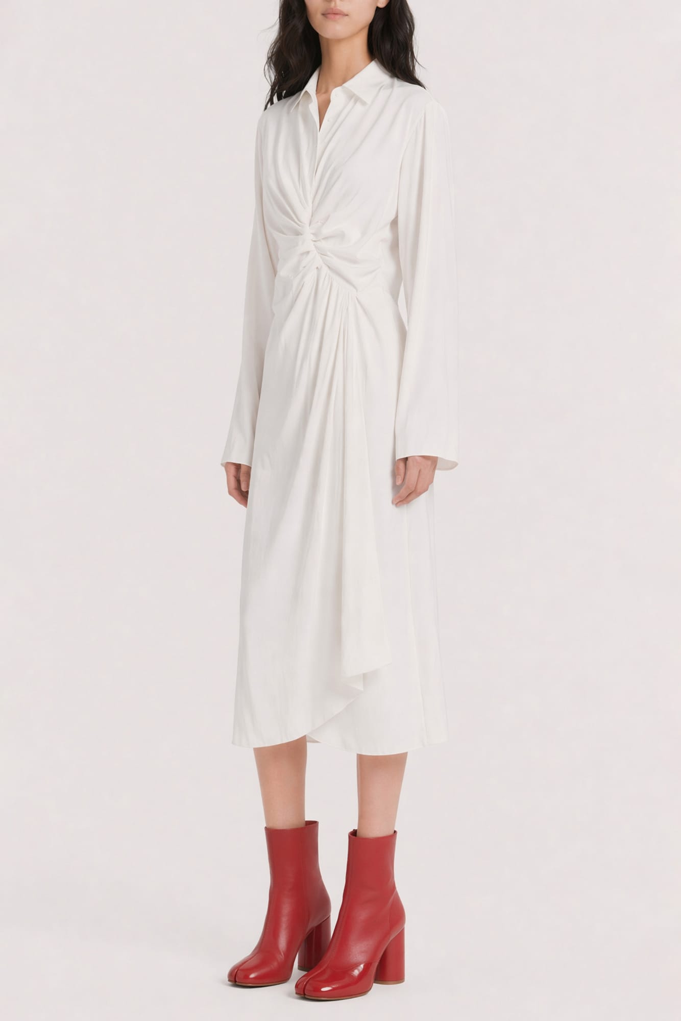 Maison Margiela Collared Midi Dress SS26