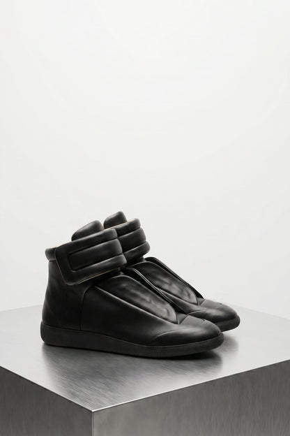 Maison Margiela Future Mid Top in Black side