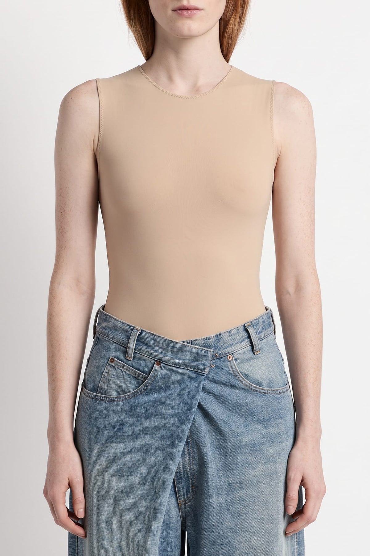 Maison Margiela Second Skin Sleeveless Bodysuit