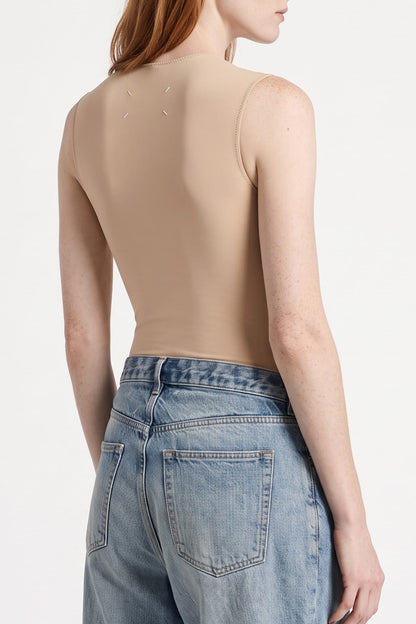 Maison Margiela Second Skin Sleeveless Bodysuit back