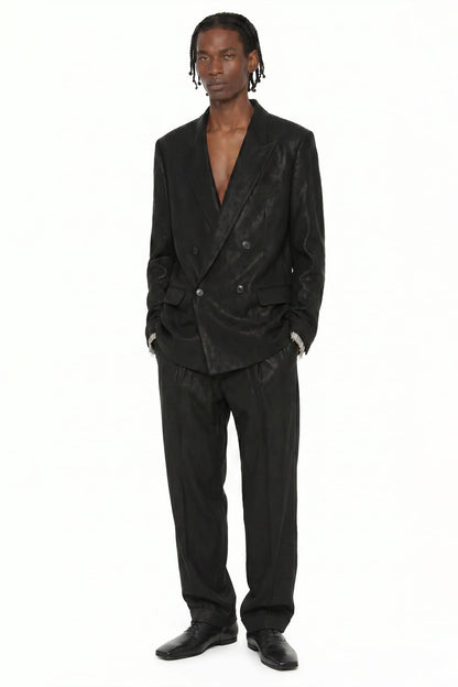 Maison Margiela Suit Jacket in Black full look