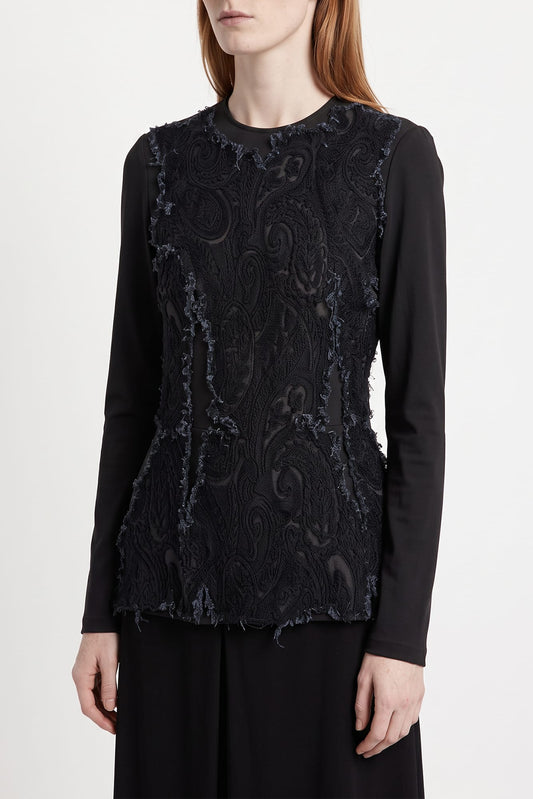 Maison Margiela Tapestry Longsleeve Top side