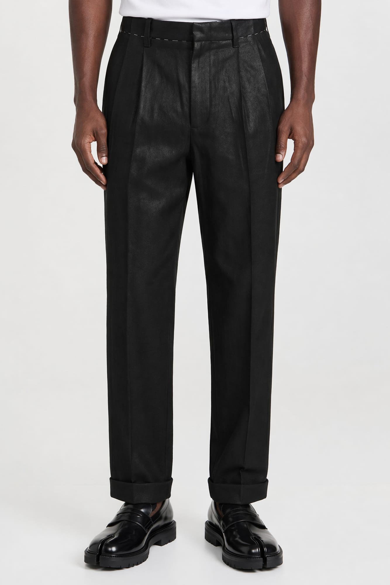 Maison Margiela Trouser Pants in Gray