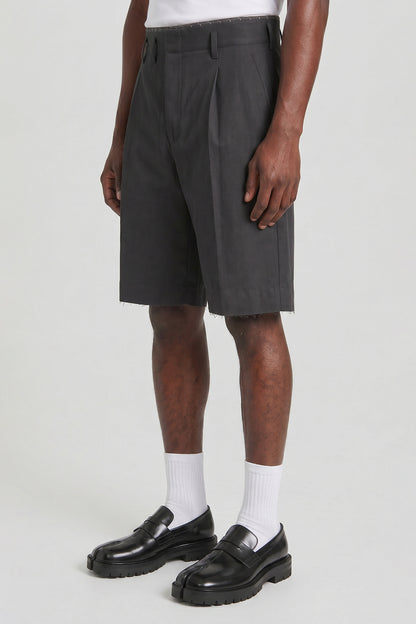 Maison Margiela Trouser Shorts in Gray side