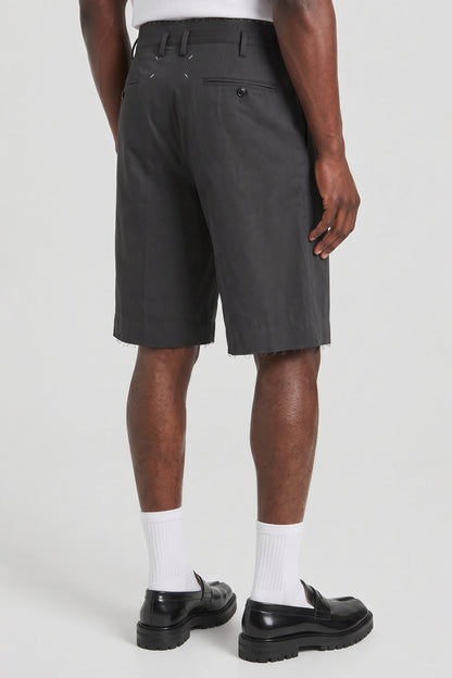Maison Margiela Trouser Shorts in Gray back