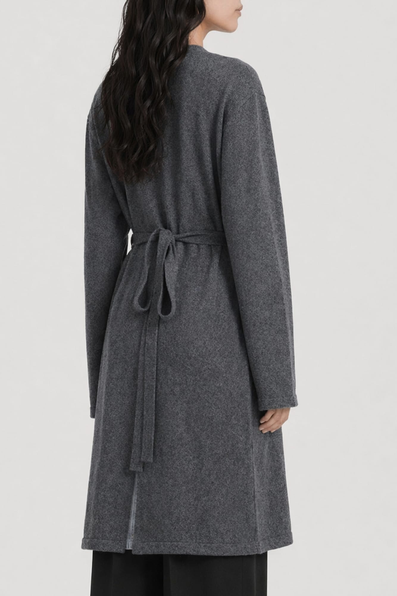 Maison Margiela Twist Lambswool Cardigan back
