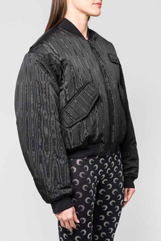 Marine Serre Recycled Moire Bomber Jacket side
