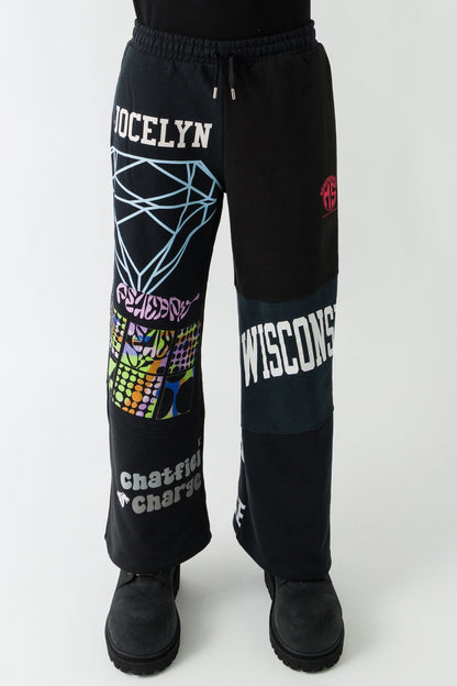 Marine Serre Regenerated Graphic Jersey Sweatpants FW25