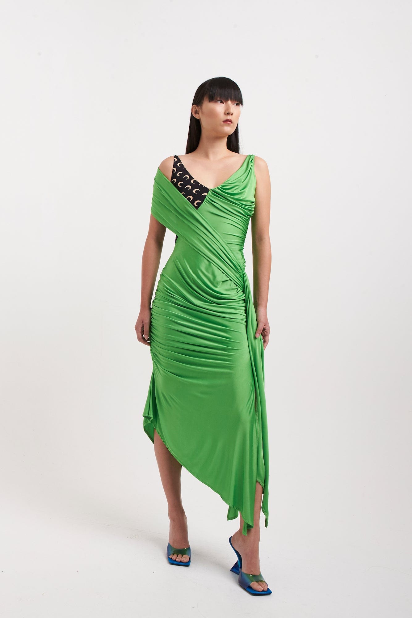 Marine Serre Jersey Body Shelter Draped Dress Antidote Fashion and Lifestyle Marine Serre Jersey Body Shelter Draped Dress Antidote Fashion and Lifestyle