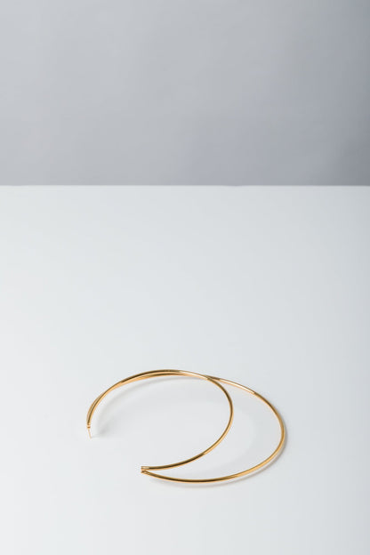 Marine Serre XL Gold Hoops top