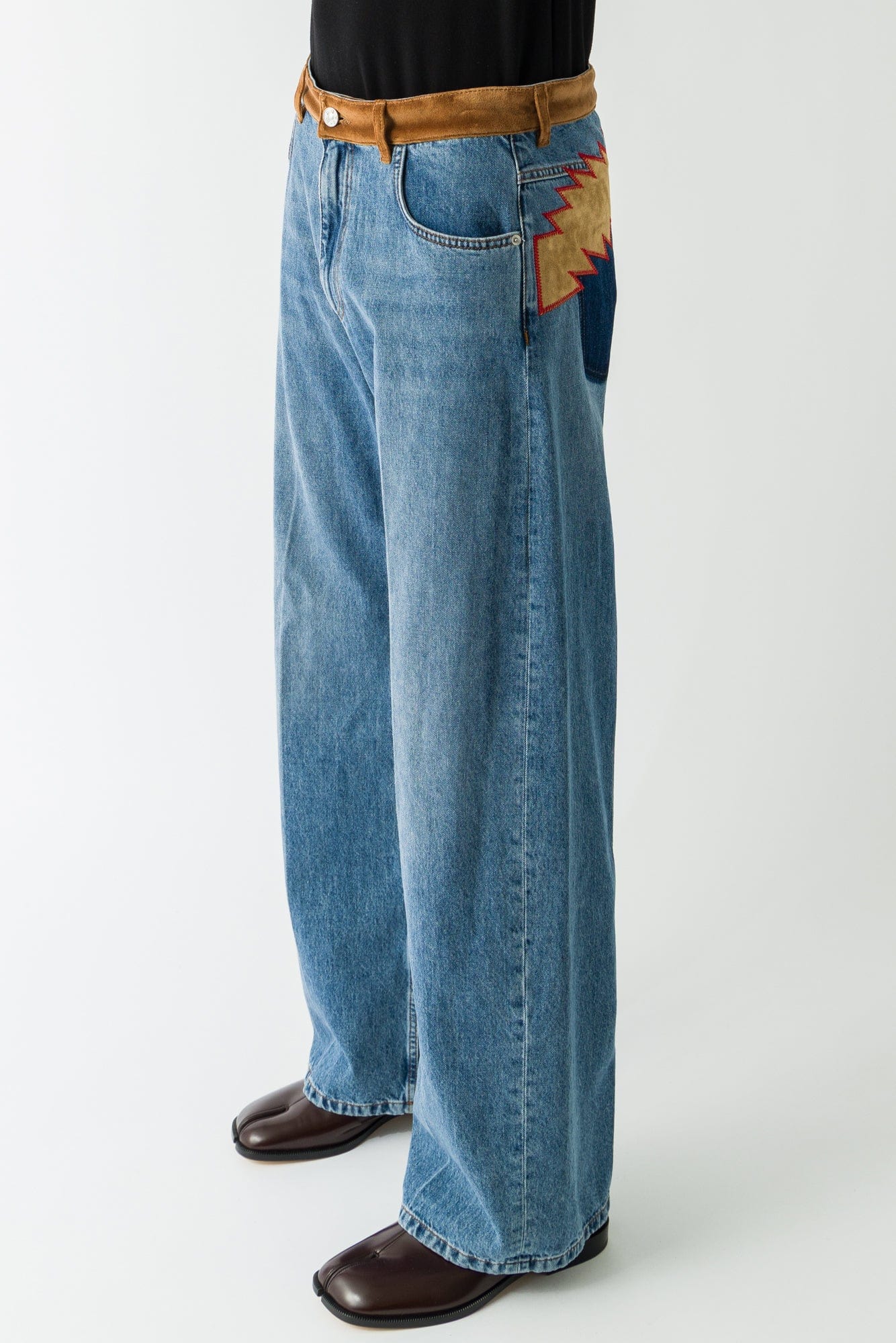 Marni Denim Wide Leg Jeans side