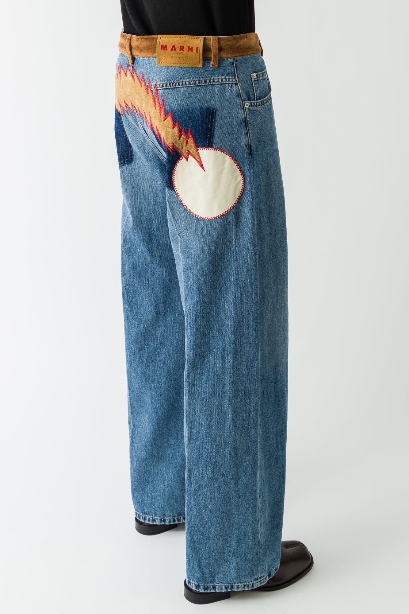 Marni Denim Wide Leg Jeans