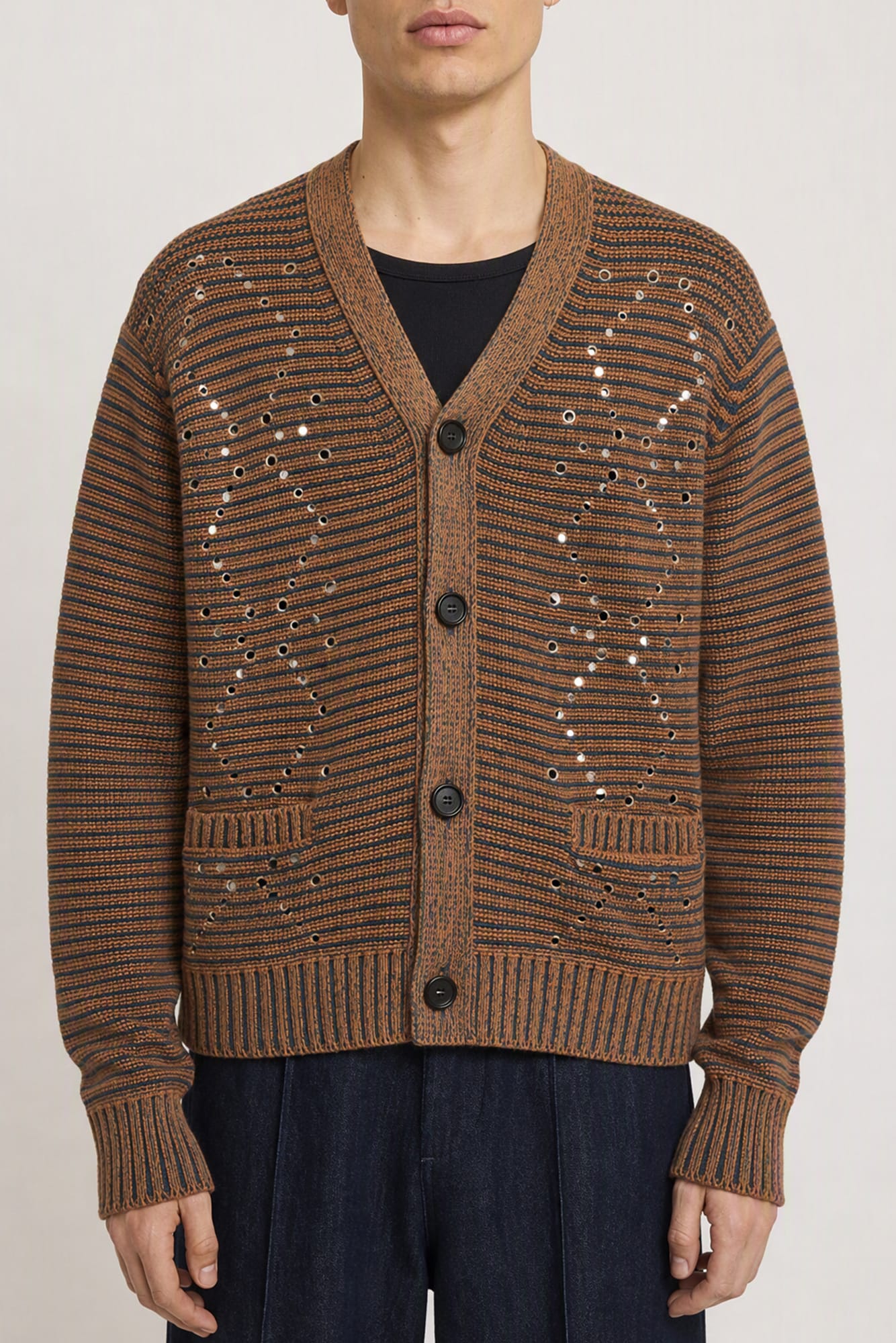 Marni Eyelet Cardigan