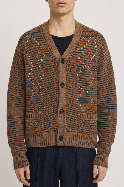 Marni Eyelet Cardigan