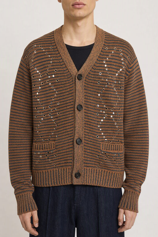 Marni Eyelet Cardigan