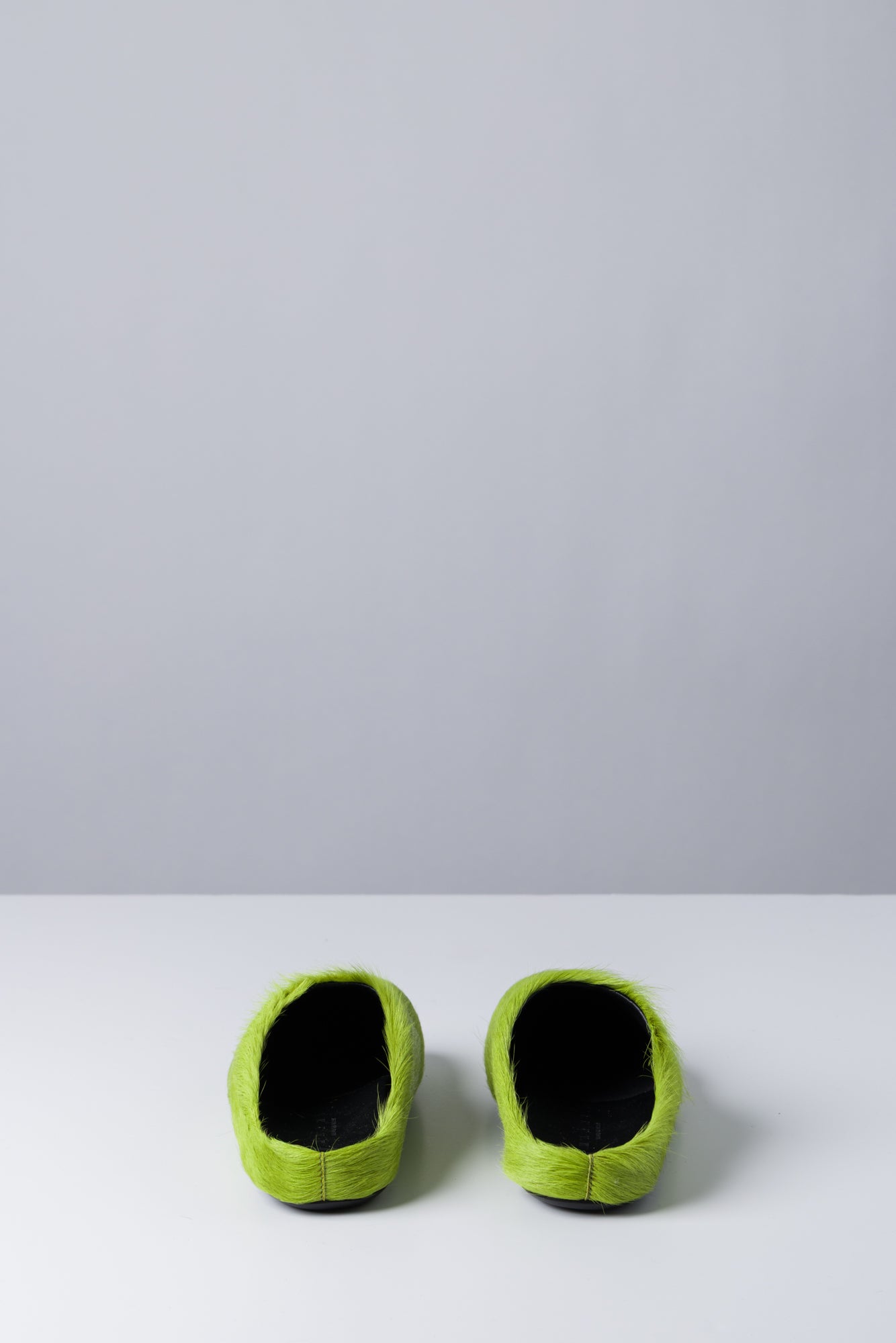 Marni Fussbett Sabot in Bright Green back