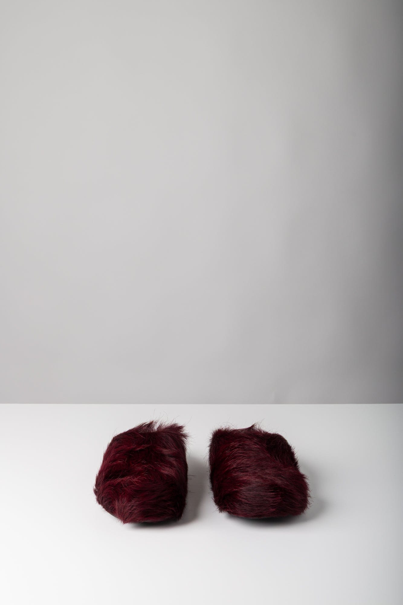 Marni Fussbett Sabot Mules in Oxblood