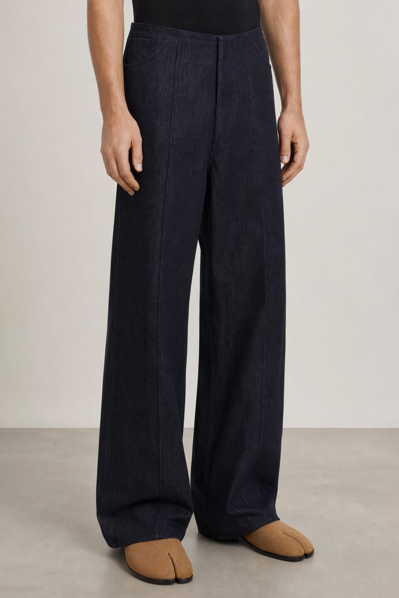 Marni Indigo Trousers side