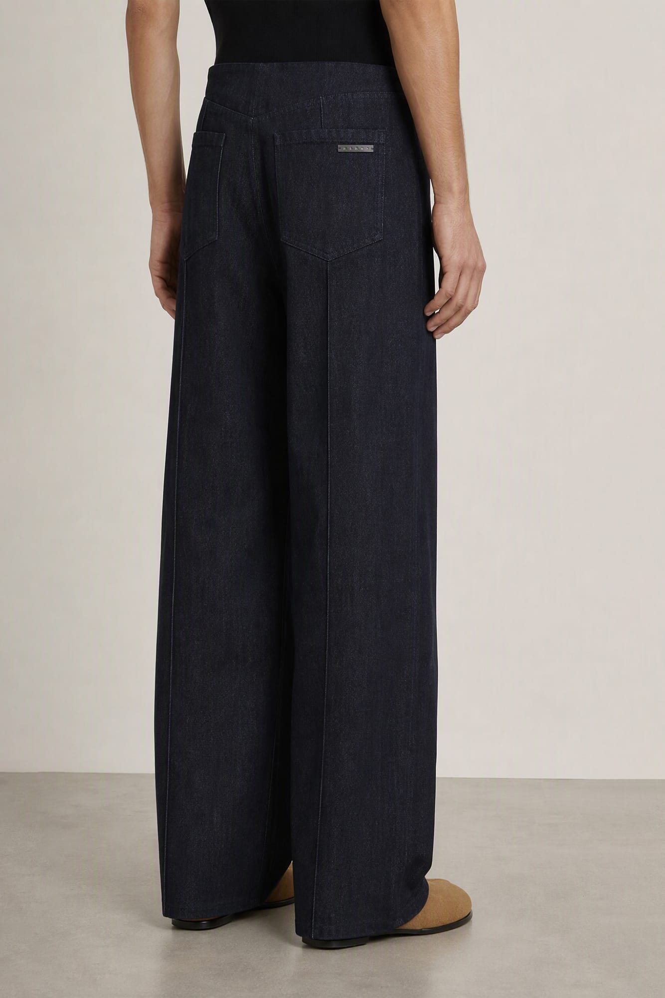 Marni Indigo Trousers back