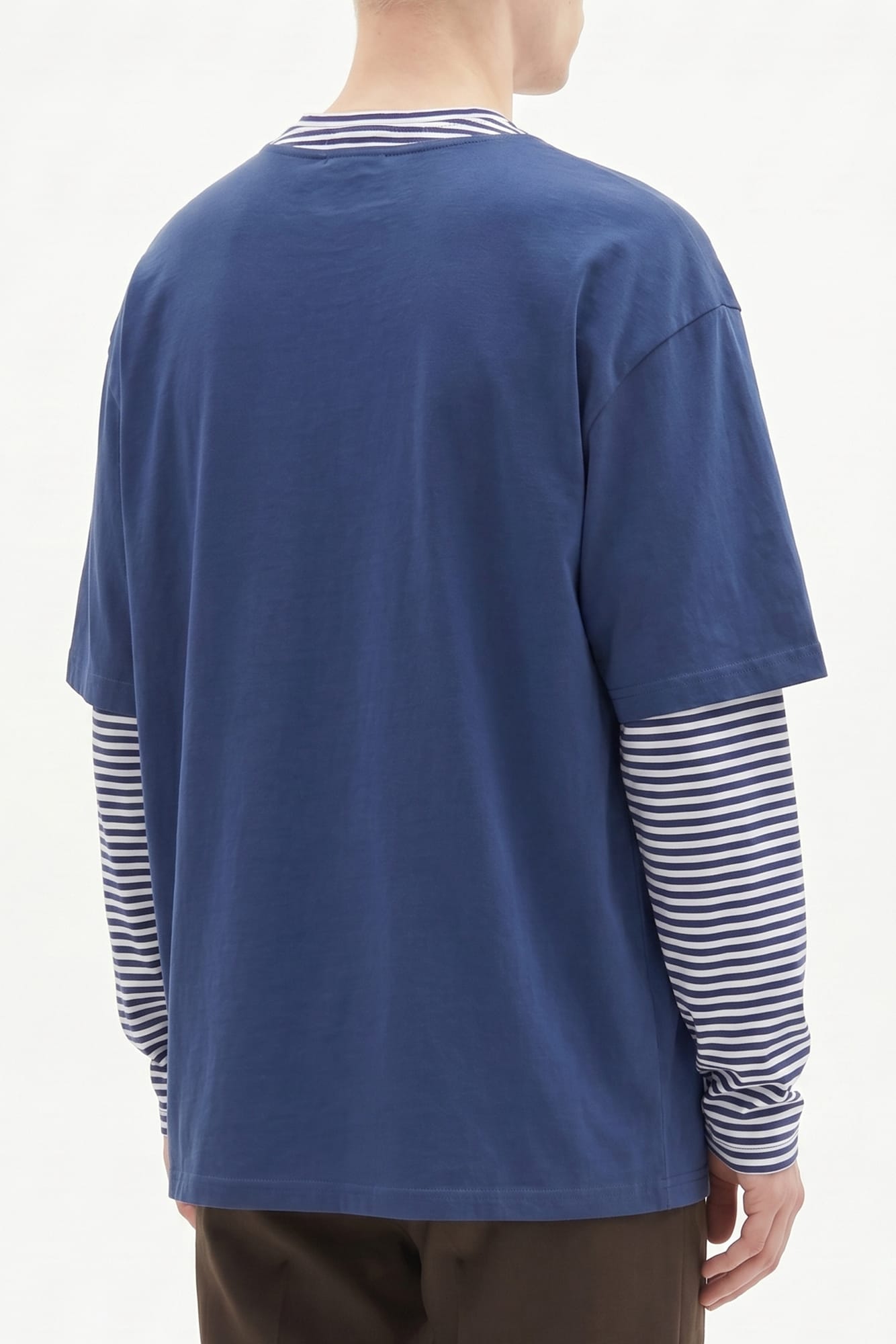 Marni Layered Blue Long Sleeve T SS26 back