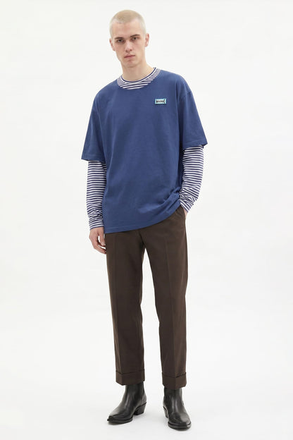 Marni Layered Blue Long Sleeve T SS26 full look