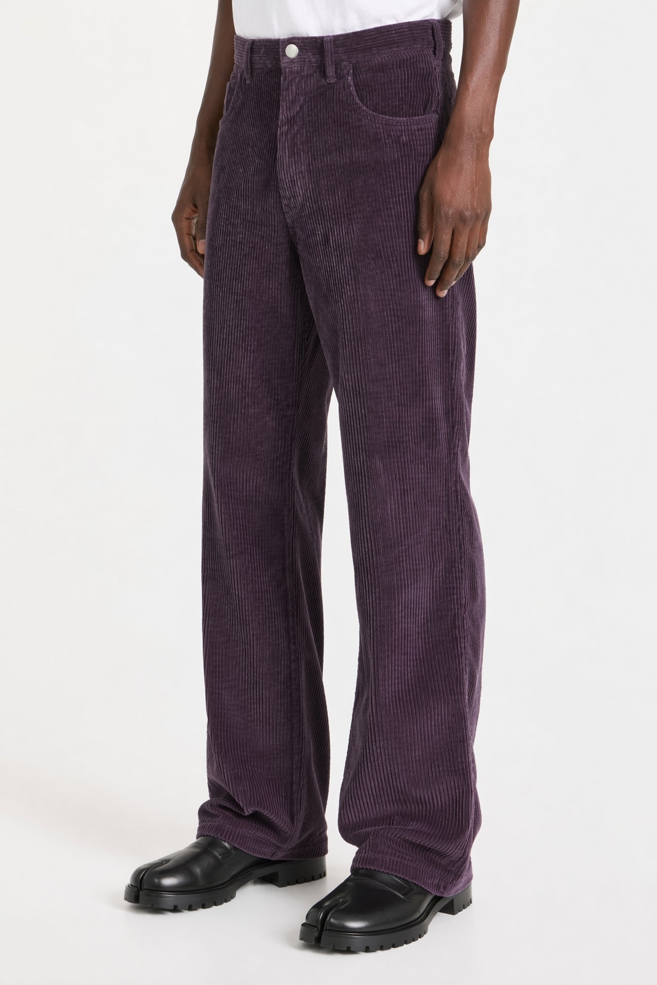 Marni Mauve Trousers side
