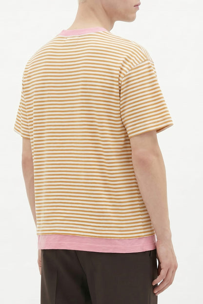Marni Pink Layered T-Shirt SS26 back
