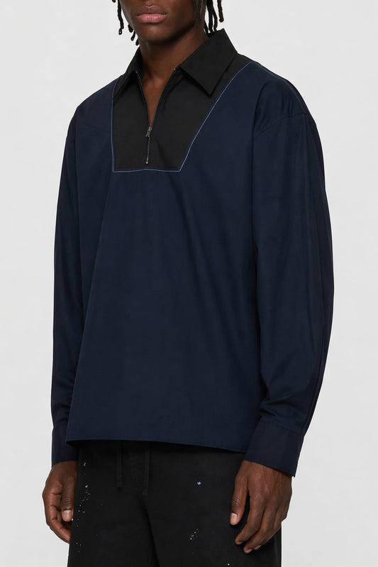 Marni Zip Collar Shirt side