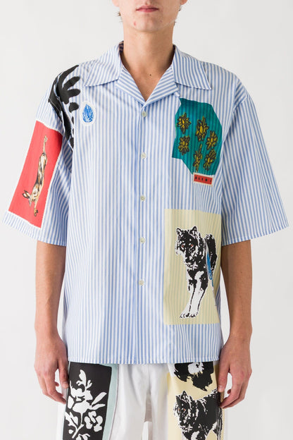 Marni Art Print Short Sleeve Shirt
