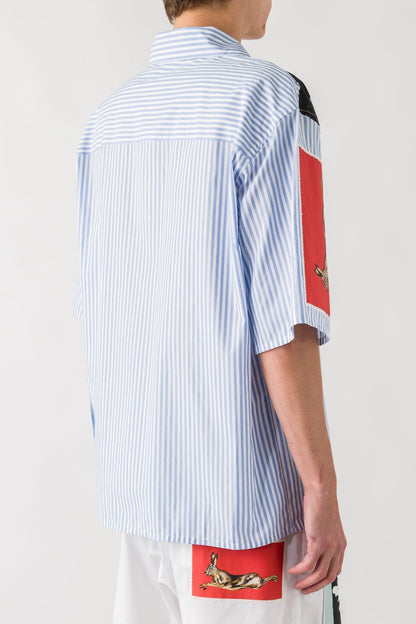 Marni Art Print Short Sleeve Shirt back