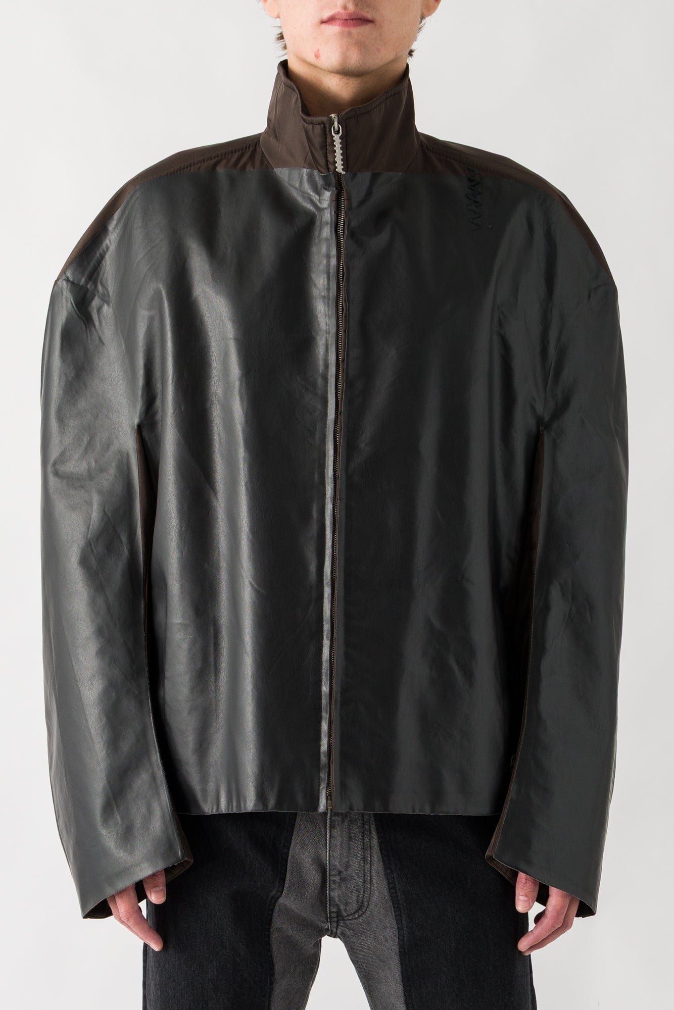 Marni Coated Cropped Jacket