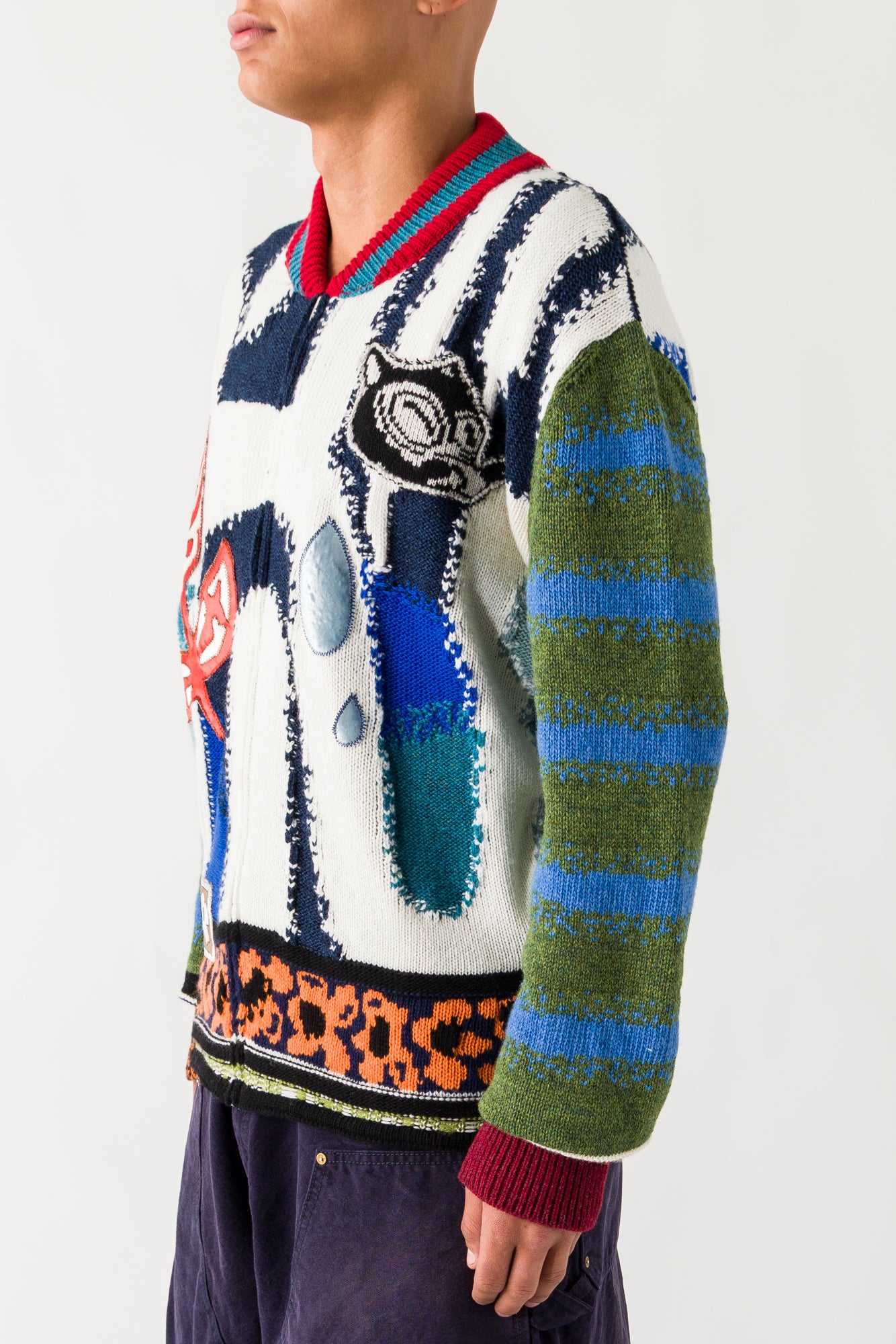Marni Collage Print Bomber