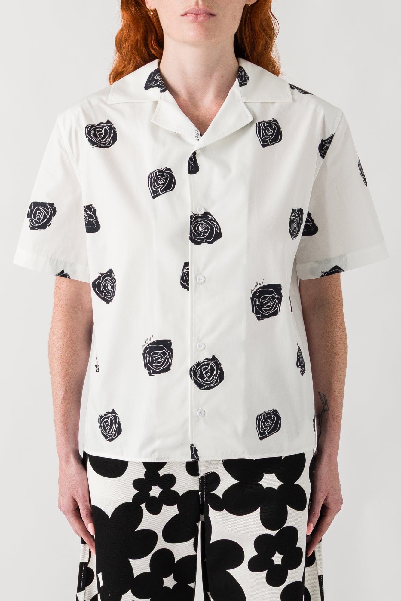 Marni Floral Reverse Shirt