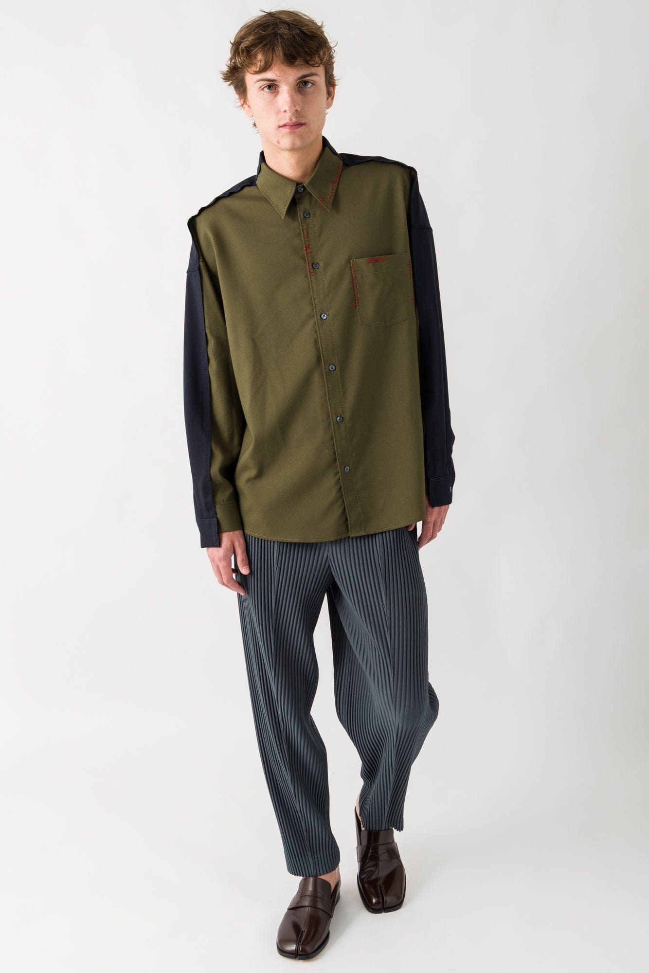 Marni Green Uniform Shirt