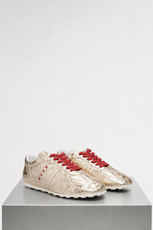 Marni Sneakers in Gold side