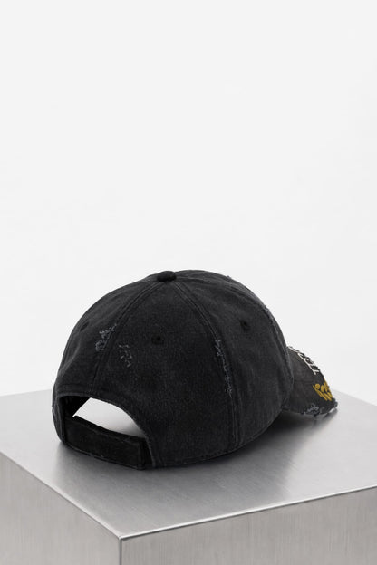 Martine Rose Cut Peak Cap SS26 back