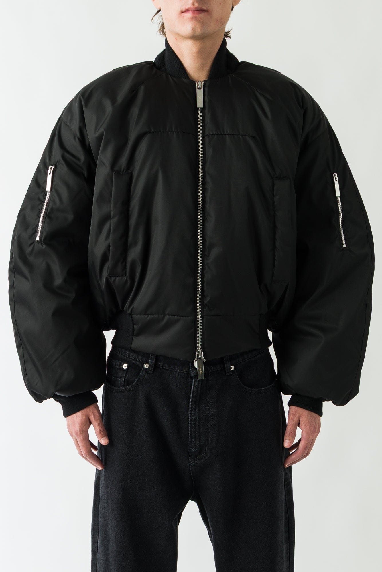 Matières Fécales Bomber in Sclera Black