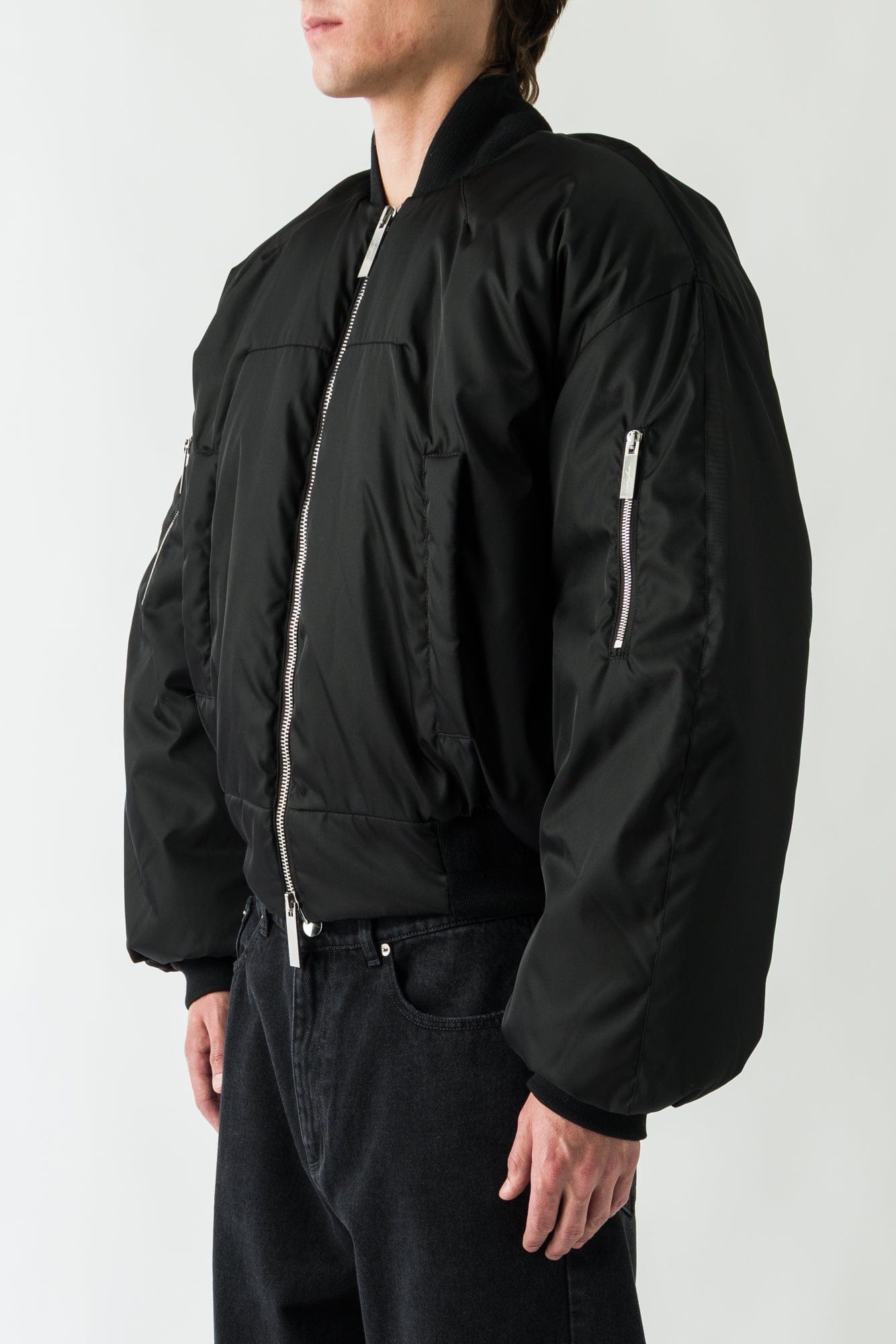 Matières Fécales Bomber in Sclera Black