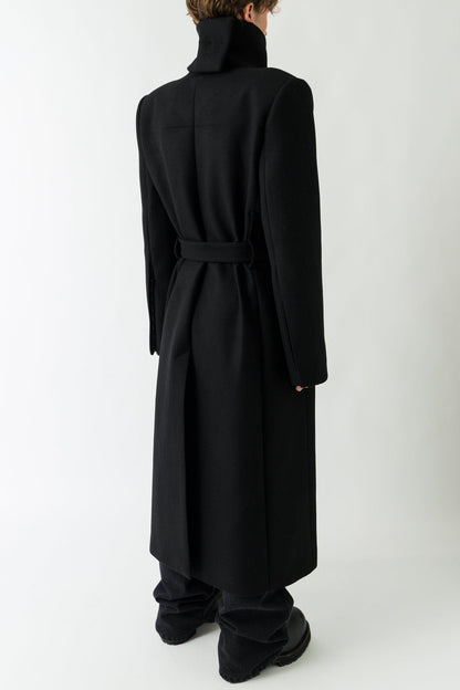 Matières Fécales Gleb Overcoat on man back