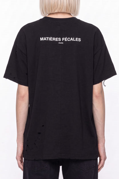 Matieres Fecales Hannah Tee in Black TS back